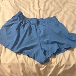 Lulu Blue Athletic Shorts